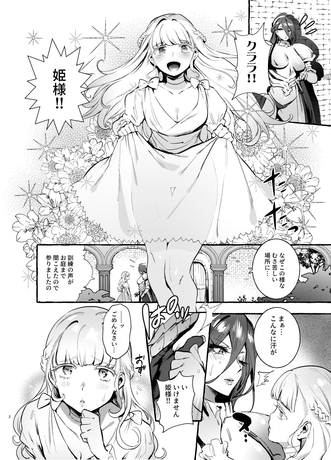 Ochinpo Onna Knight to Shojo Hime page 3 full