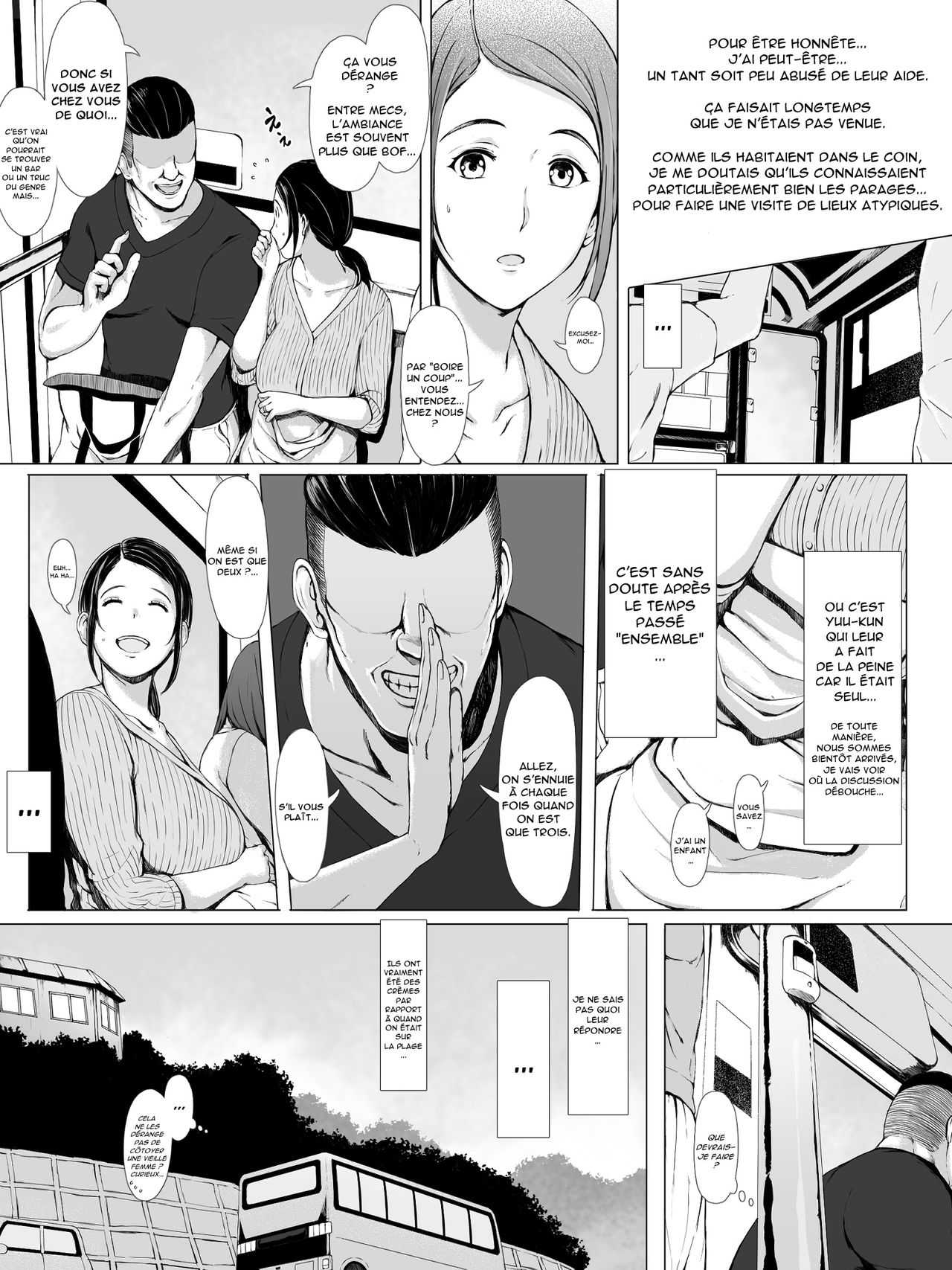 Hahagui Ottori Okaasan ga Toshishita Yarichin ni Nerawareru Toki page 10 full