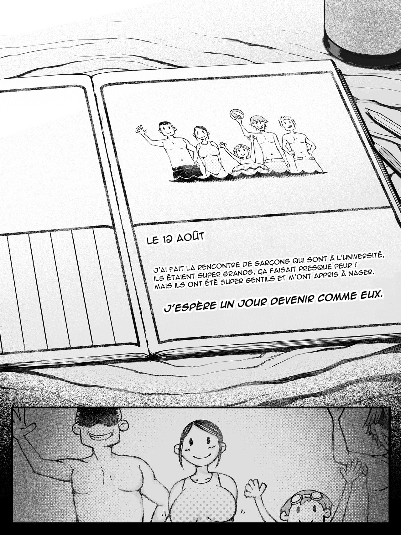 Hahagui Ottori Okaasan ga Toshishita Yarichin ni Nerawareru Toki page 8 full