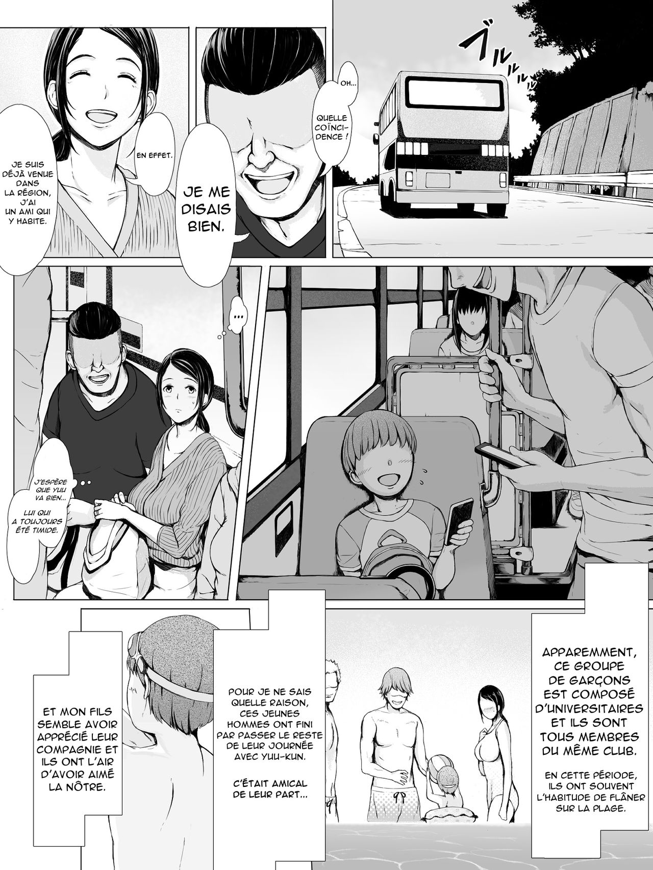Hahagui Ottori Okaasan ga Toshishita Yarichin ni Nerawareru Toki page 9 full