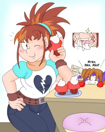 Rika To Impmon-chan cover