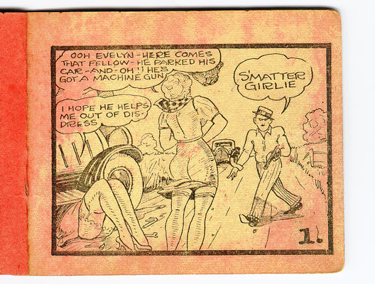 John Dillinger in "A Hasty Exit" page 2 full