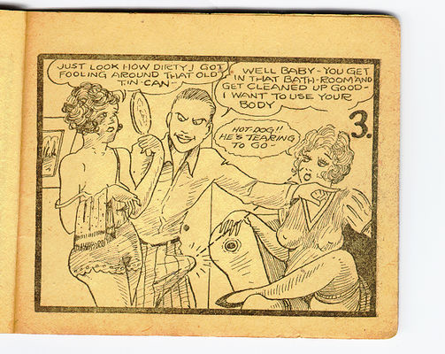 John Dillinger in "A Hasty Exit" page 4 full