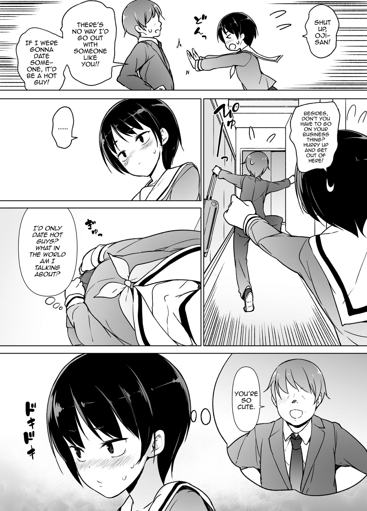 Josoukko no Boku wa Tonari no Oji-san no Mono ni Naru page 7 full