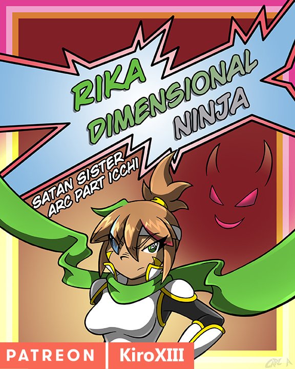 Rika - dimensional ninja. SatanSister Arc Icchi page 1 full