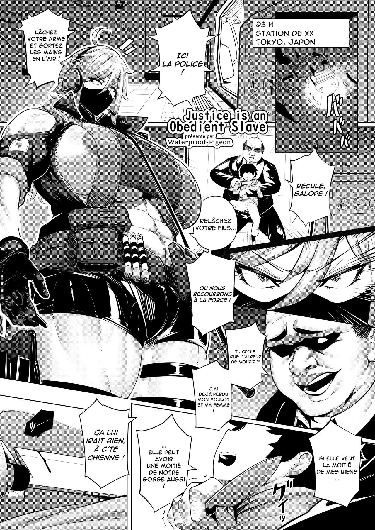 Justice is and Obedient Bitch page 1 full