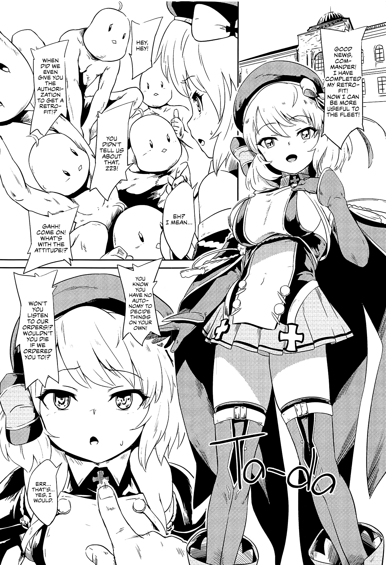 Kiitenai yo! Niimi-chan Kai | You Didn’t Tell Us You Were Getting a Retrofit, Z23! page 2 full