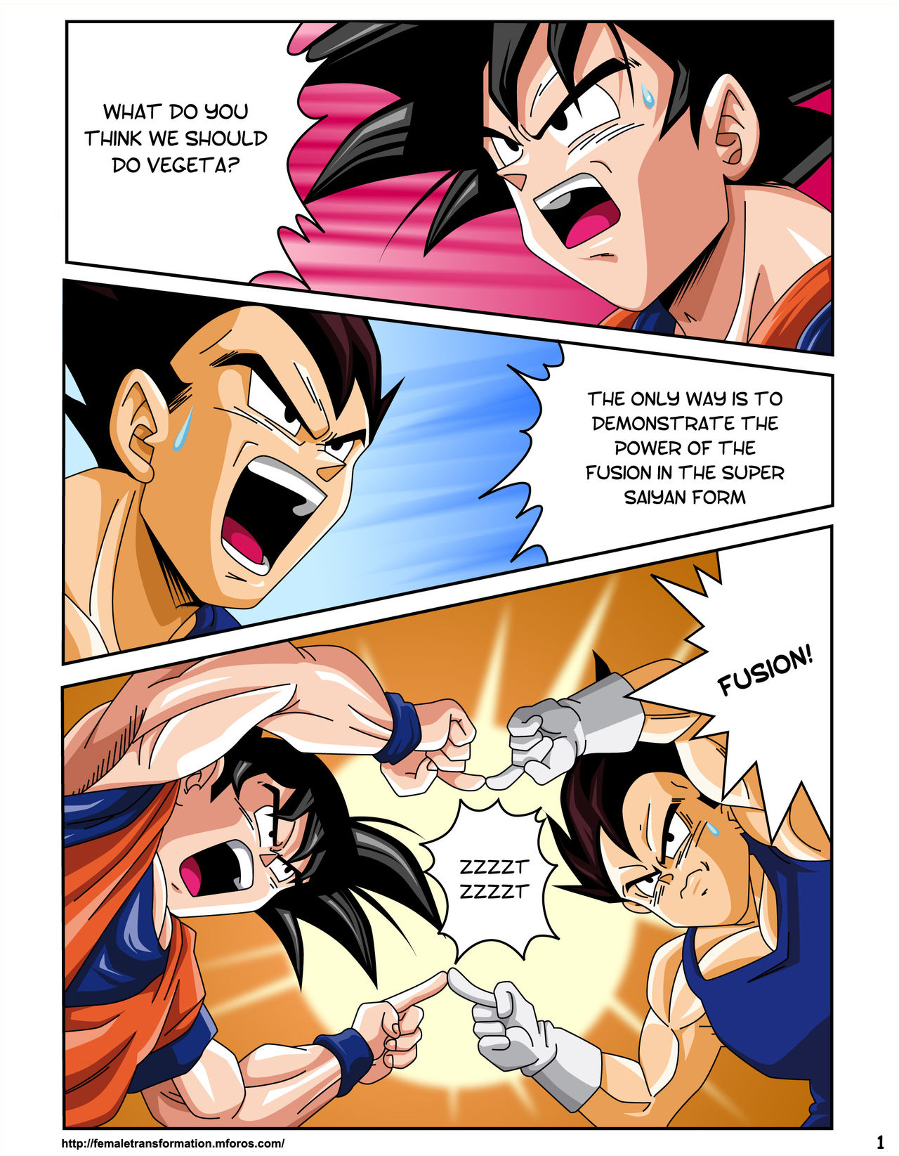 Dragon Ball H: Sex Sayan! page 2 full