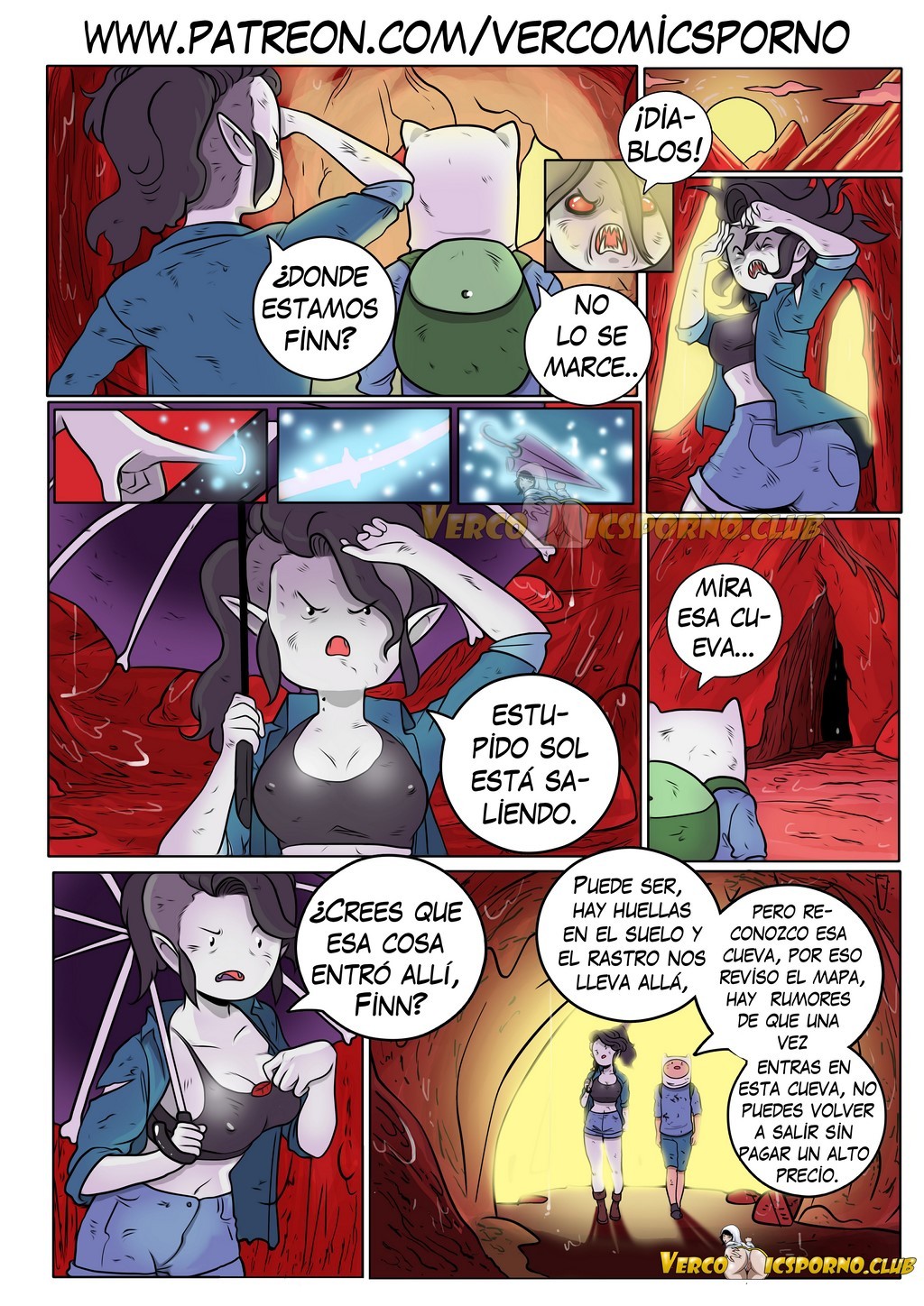 Hora de Aventura: ¿Saldrias Conmigo? page 7 full