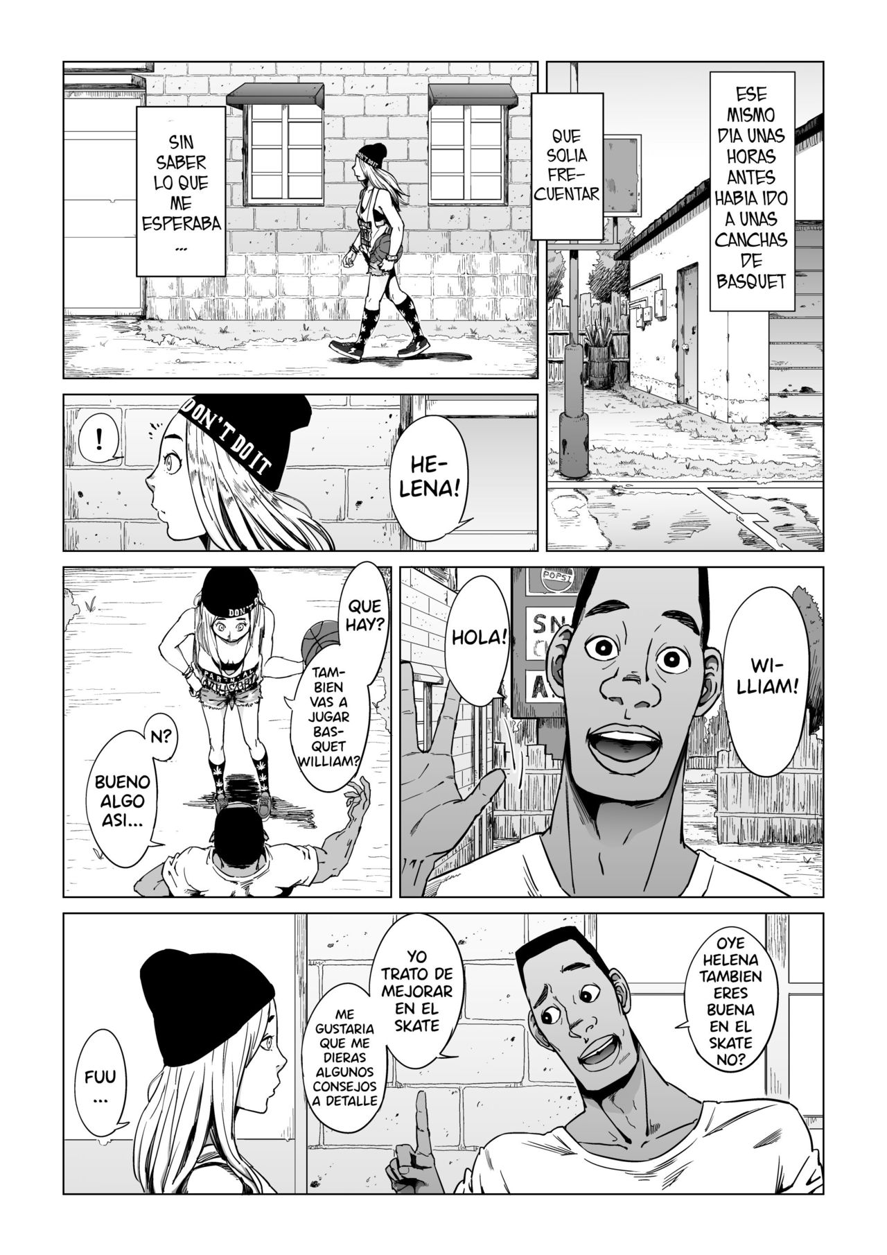 Gori Macho Oootoko ga Irojiro Kinpatsu o Kankin Kousoku Rape page 3 full