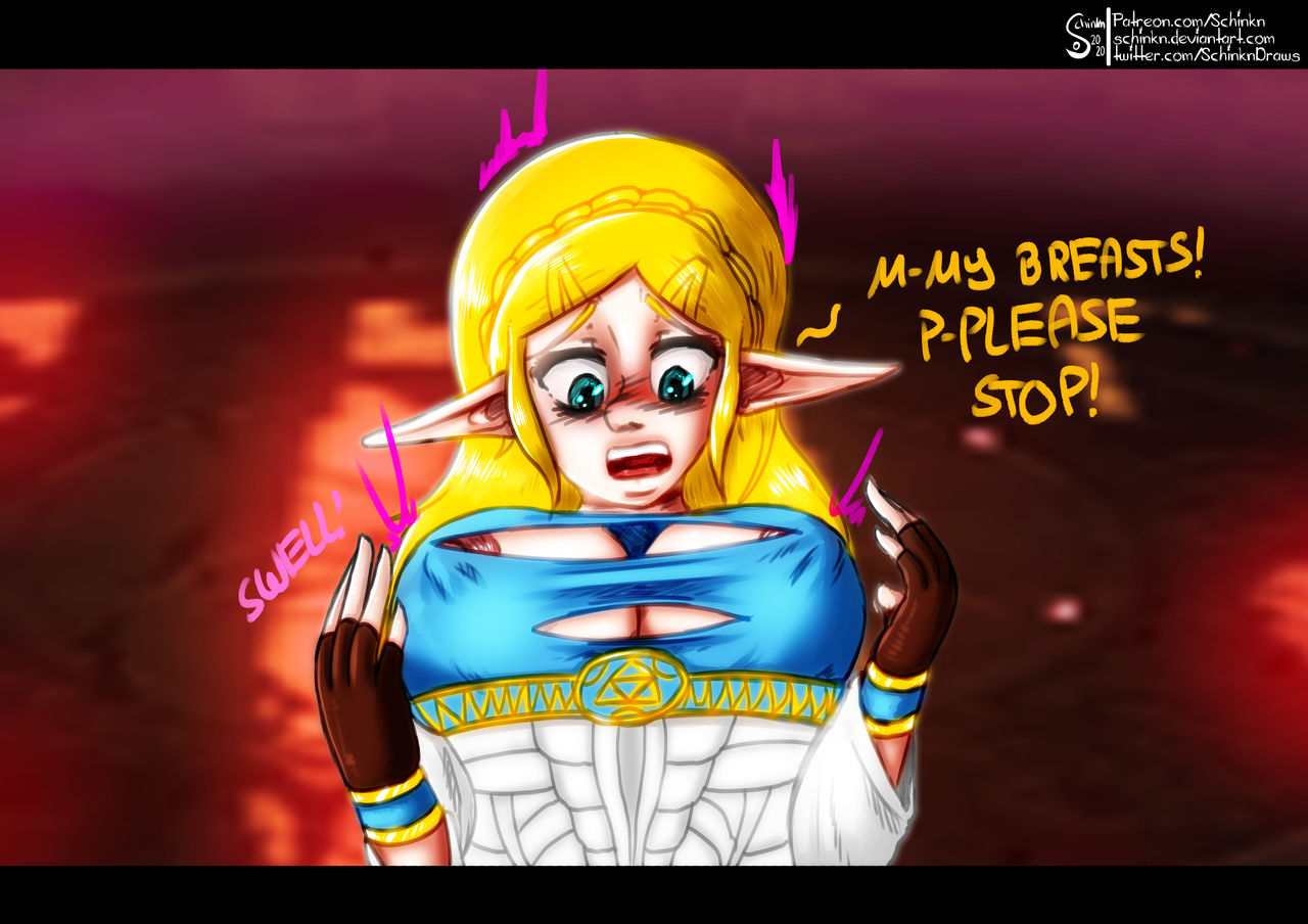 Zelda Getting Corrupted by Ganon page 3 full