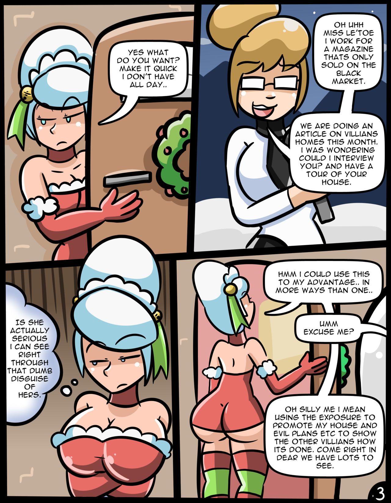 Christmas Kisses page 4 full