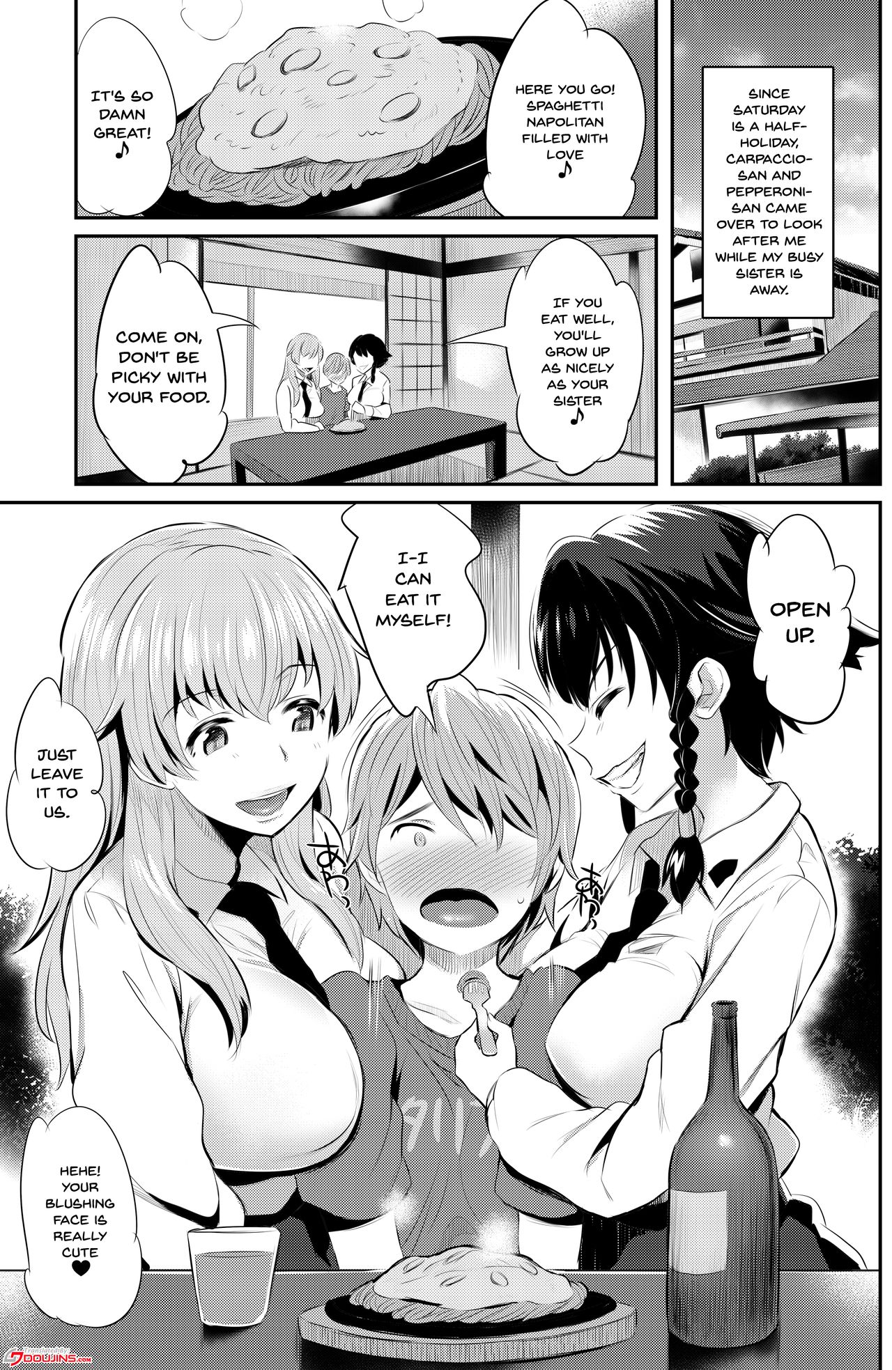 Anzio-ryuu Sarasara Chazuke + Omake | Anzio Style Dinner + Extra page 2 full