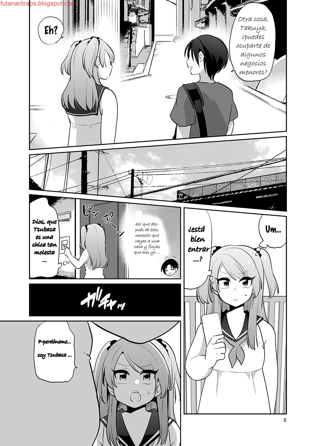Ore to Aitsu no Karada ga Irekawatte Kawari ni Josou Enkou Saserareta Ken page 6 full