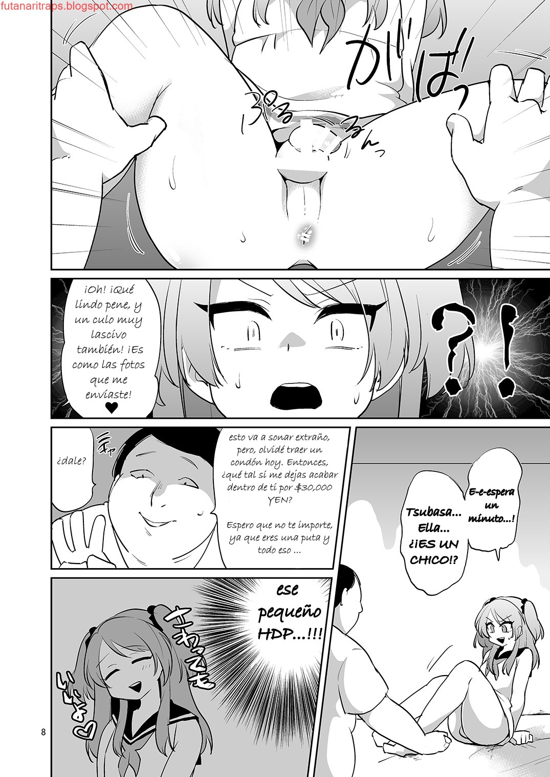 Ore to Aitsu no Karada ga Irekawatte Kawari ni Josou Enkou Saserareta Ken page 9 full