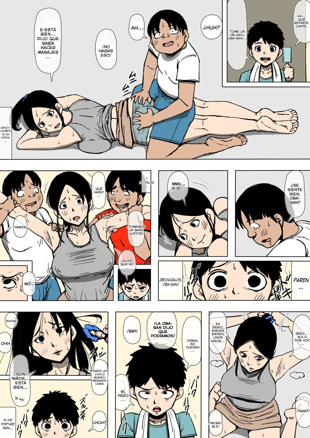 Oba-san to Aitsura ga SEX o Shite Ita | They Had Sex with my Aunt page 6 full