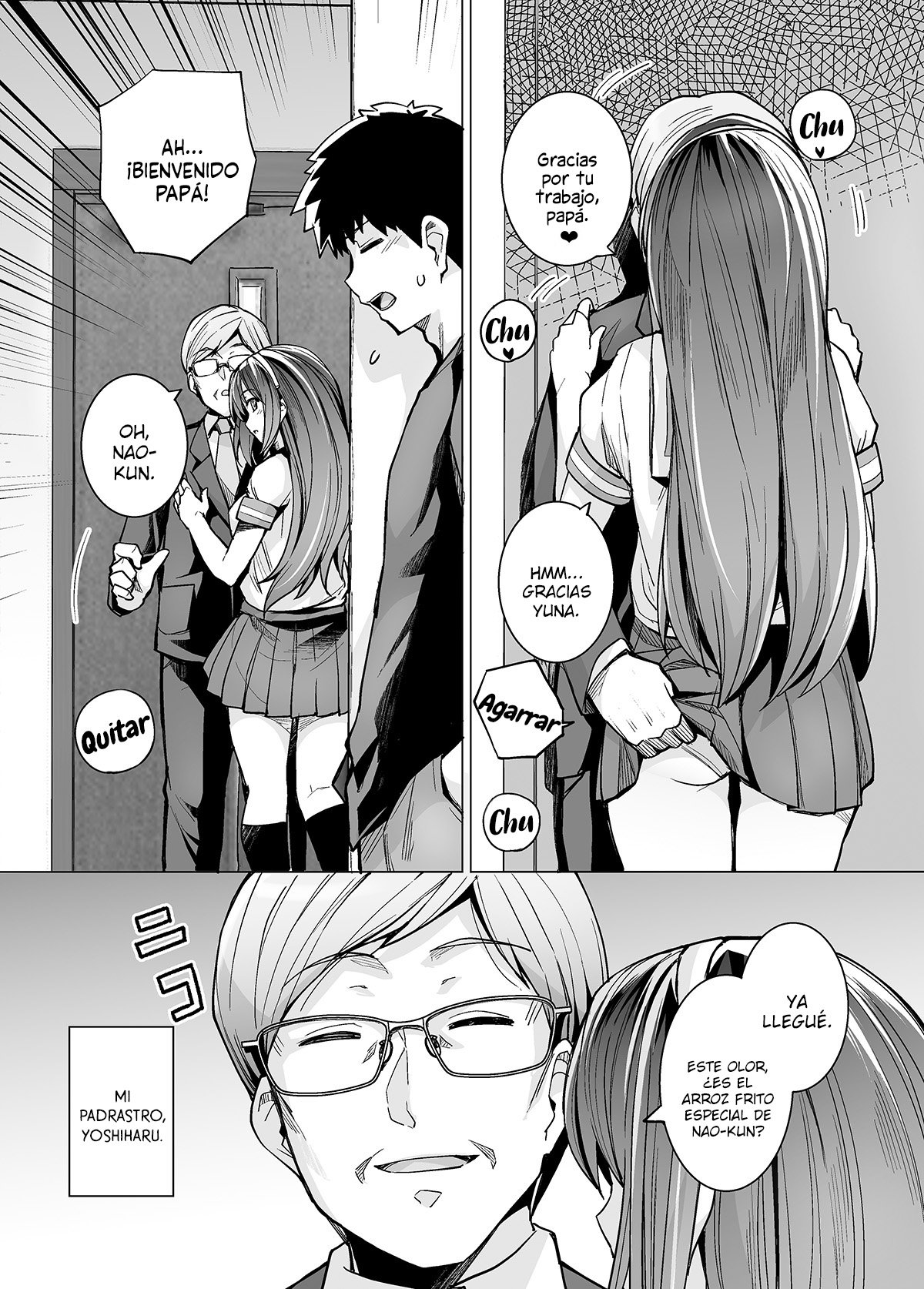 Ane wa Oyaji ni Dakareteru | Mi hermana esta en manos de mi padrastro page 8 full