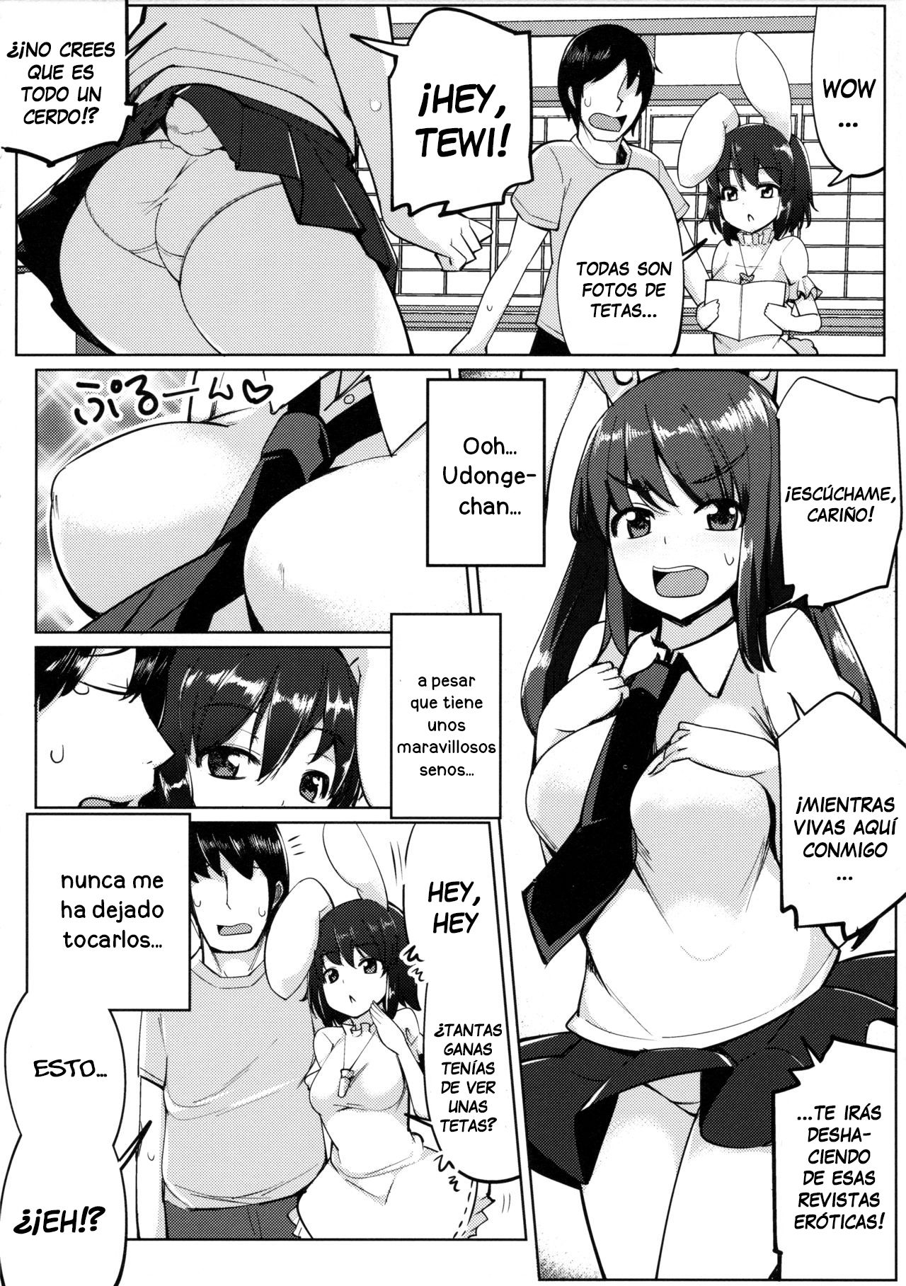 Uwaki Shite Tewi-chan to Sex Shita page 5 full