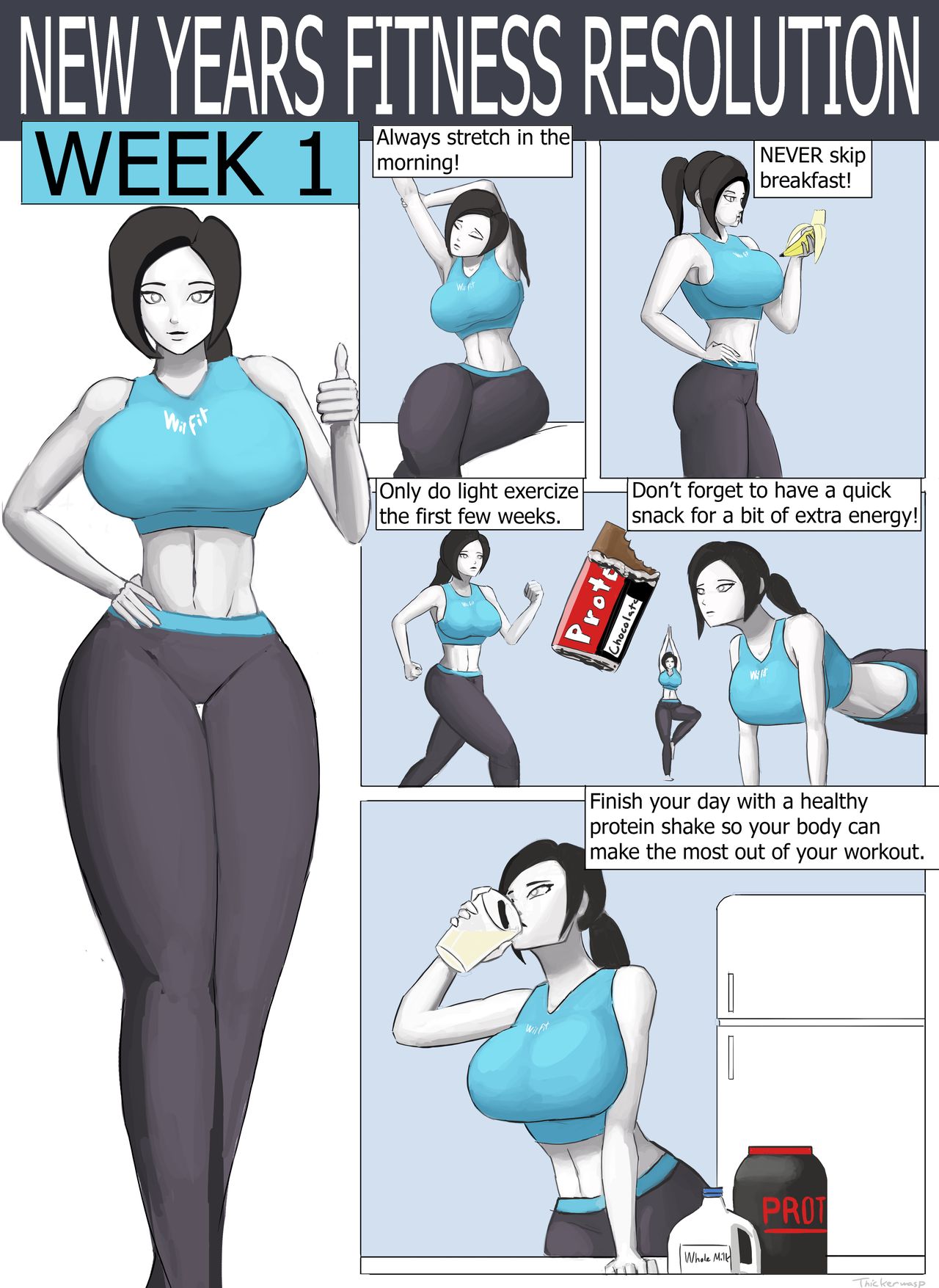 Wii Fit Resolutions page 1 full