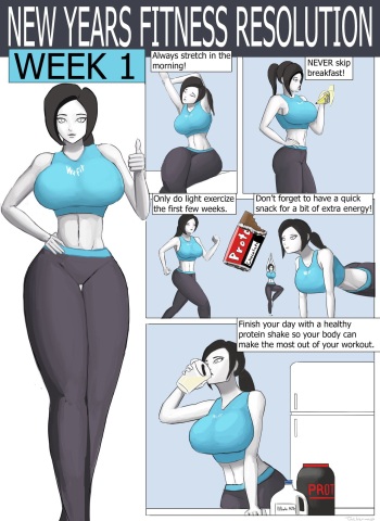 Wii Fit Resolutions cover