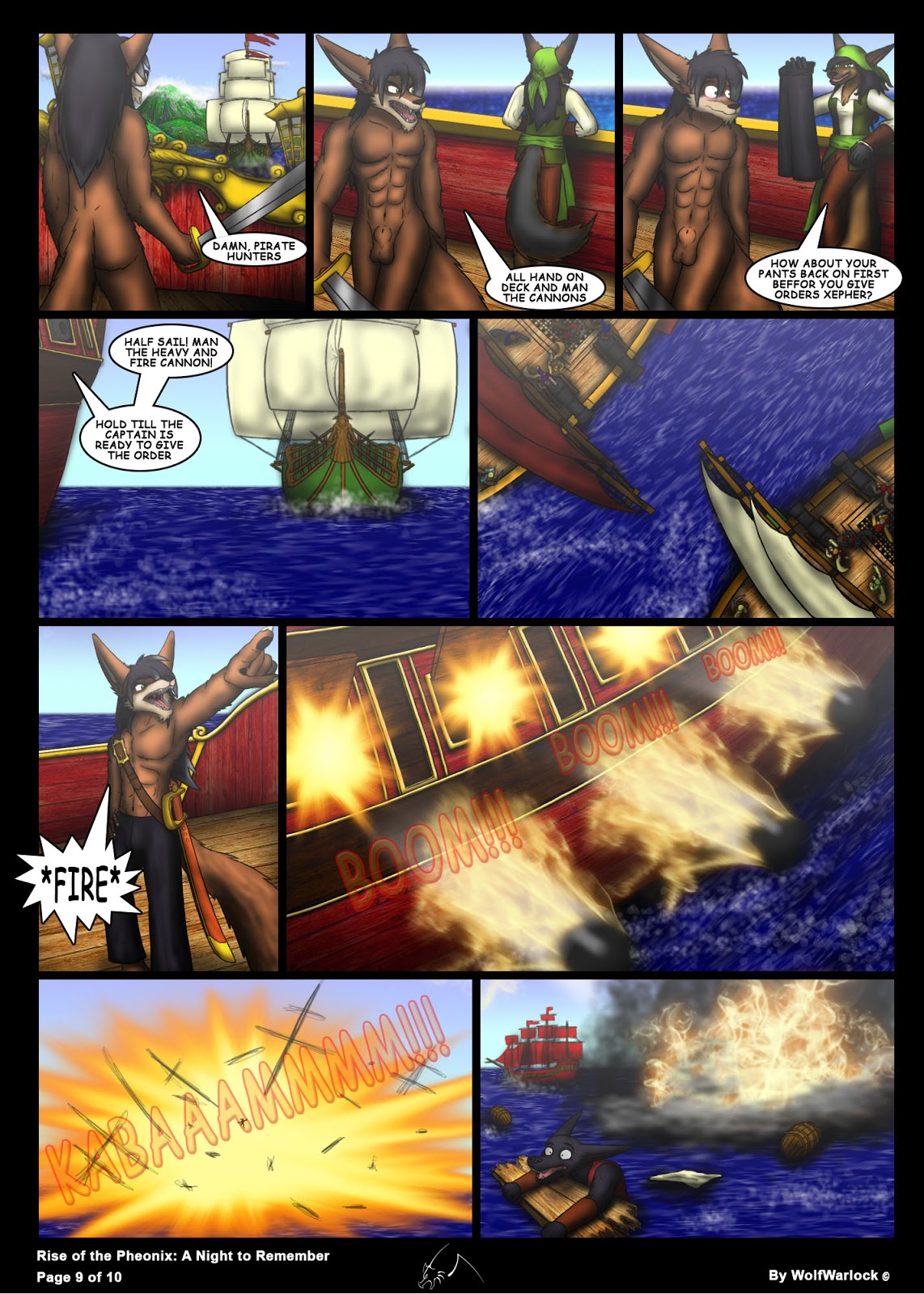 The Rise Of The Pheonix - A Night to Remember by WolfWarlock page 10 full