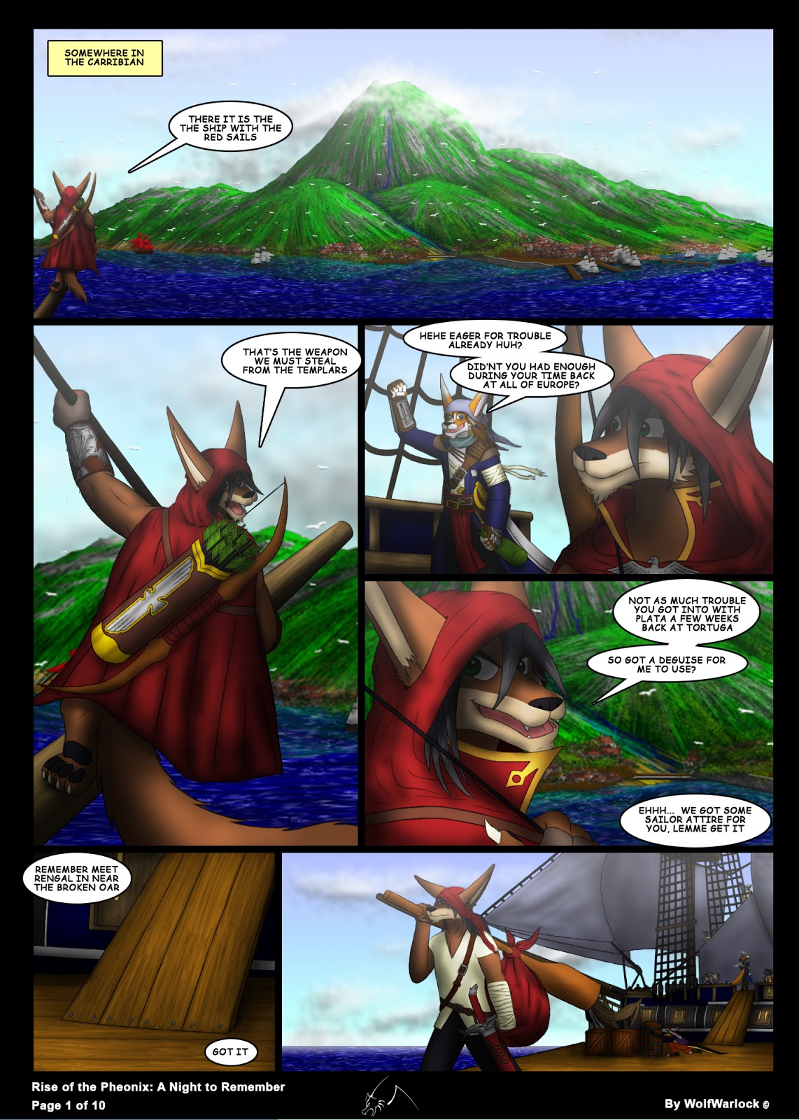 The Rise Of The Pheonix - A Night to Remember by WolfWarlock page 2 full
