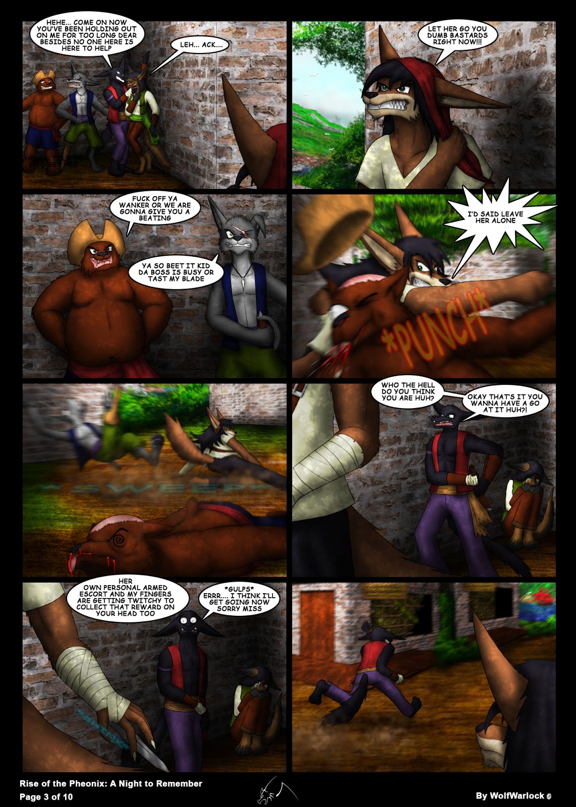 The Rise Of The Pheonix - A Night to Remember by WolfWarlock page 4 full