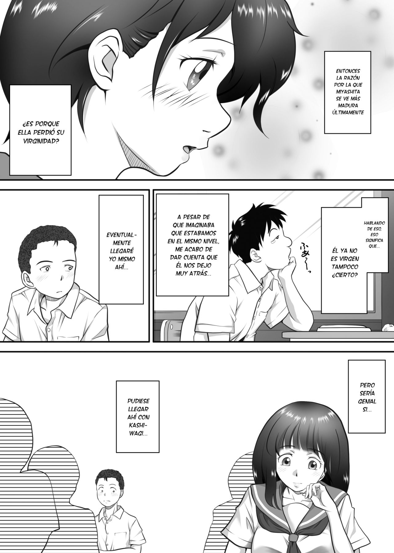 Amarimono - Doutei Shojo o Sotsugyou shiteiku Doukyuusei-tachi | Sobrante - Compañeros que Perdieron su Virginidad page 9 full