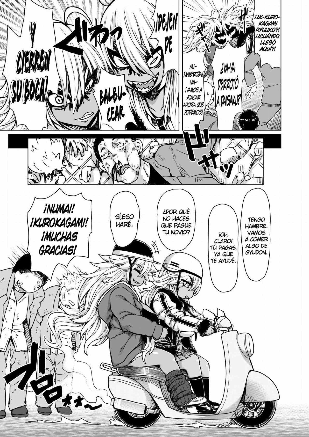 Futari no Kuro Gal Yankee | Dos kurogals delincuentes page 4 full