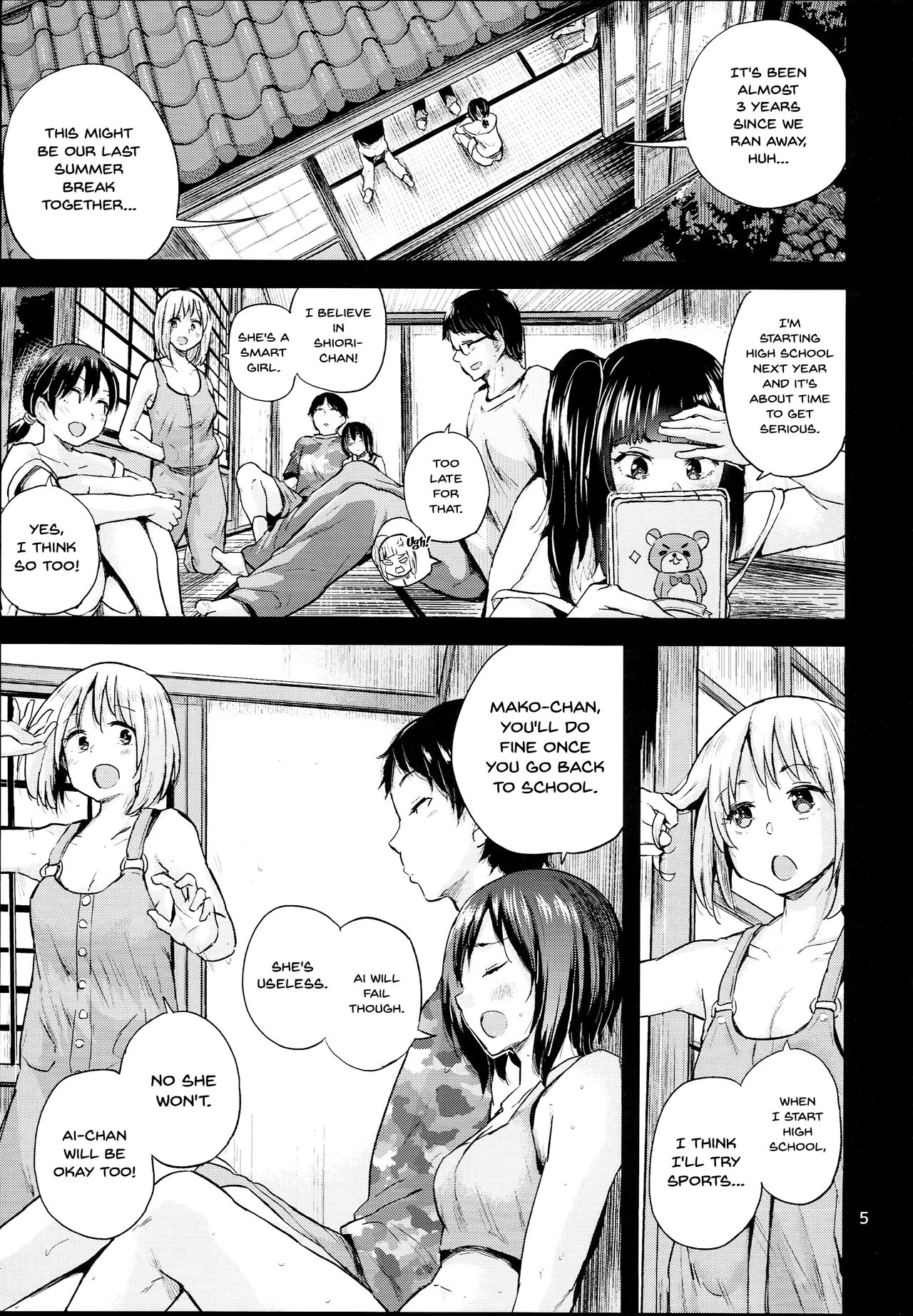Oya ni Naisho no Iedex 6 - Dekichatta Hen page 3 full