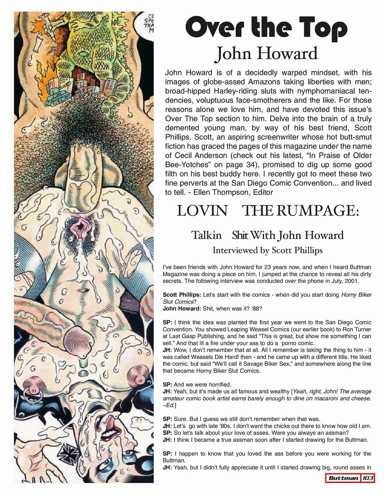 John howard Mini Comic Collection page 10 full