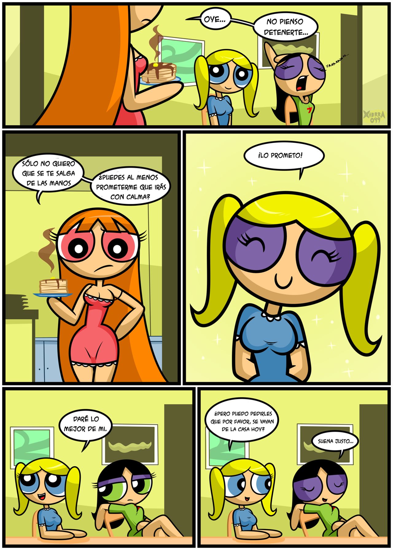 Bubbles' Glee page 5 full