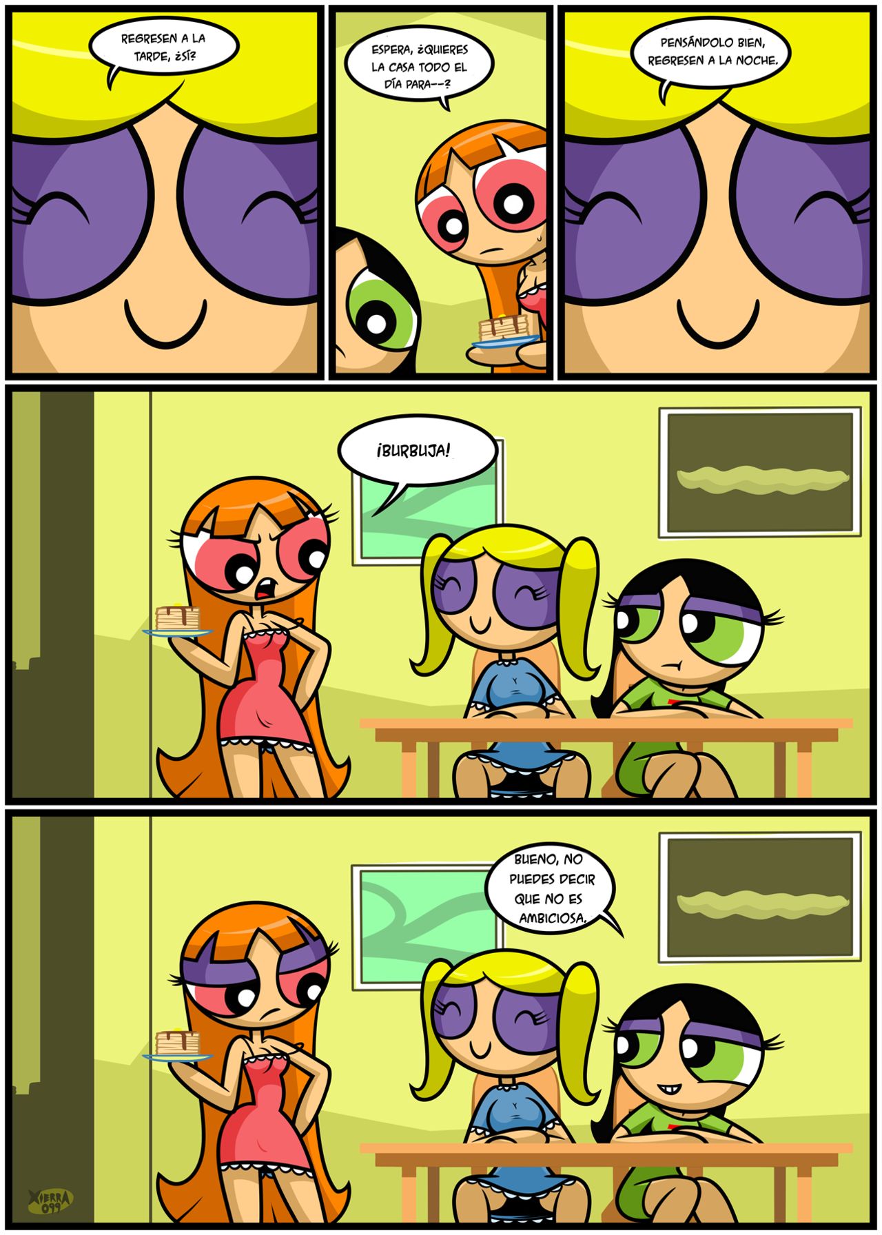 Bubbles' Glee page 6 full