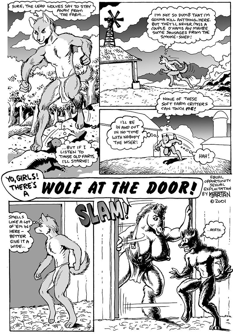 Wolf At The Door page 1 full