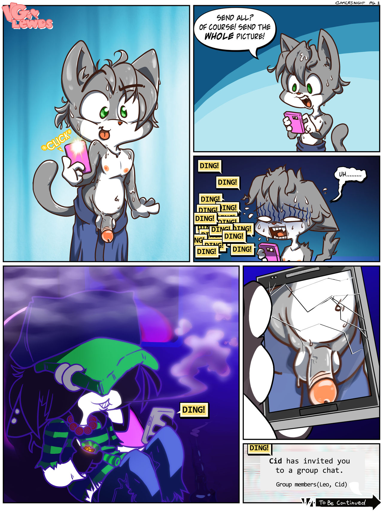 Gamers Night page 1 full