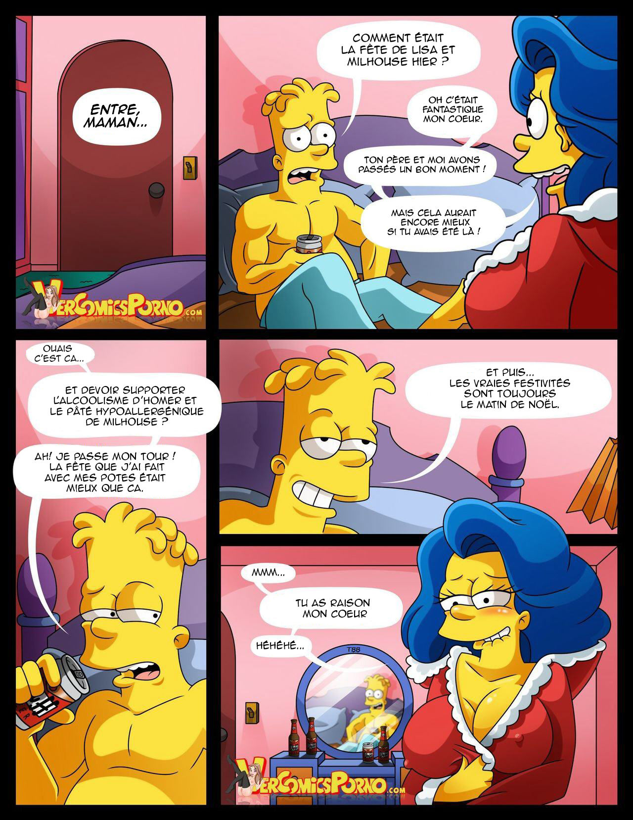 - The Simpsons - Un noël blanc et laiteux - page 3 full