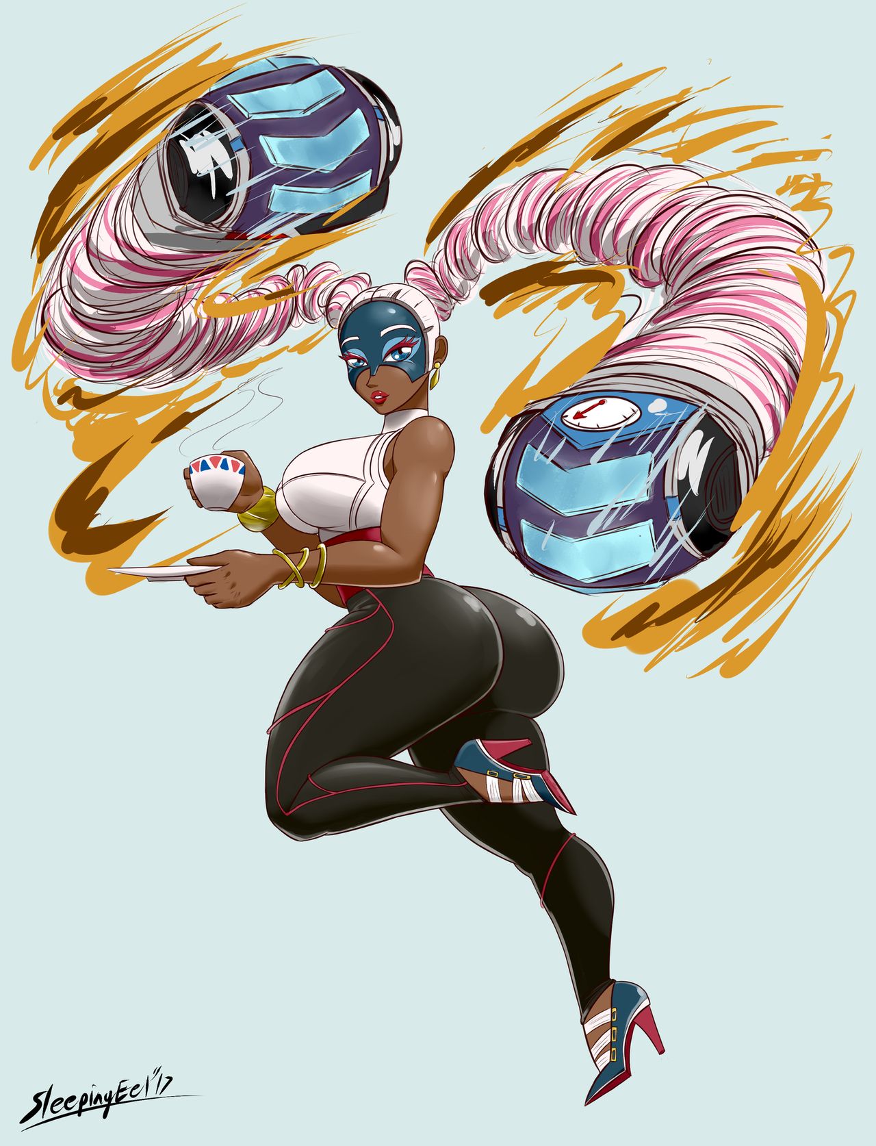 ARMS: Twintelle page 9 full