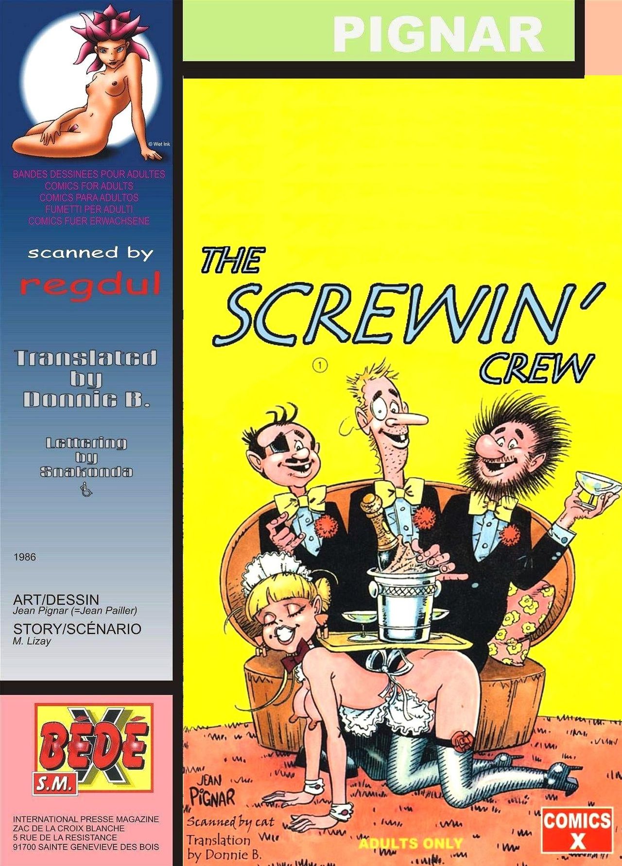Jean Pignar - Screwin' Crew vol. 1 page 1 full