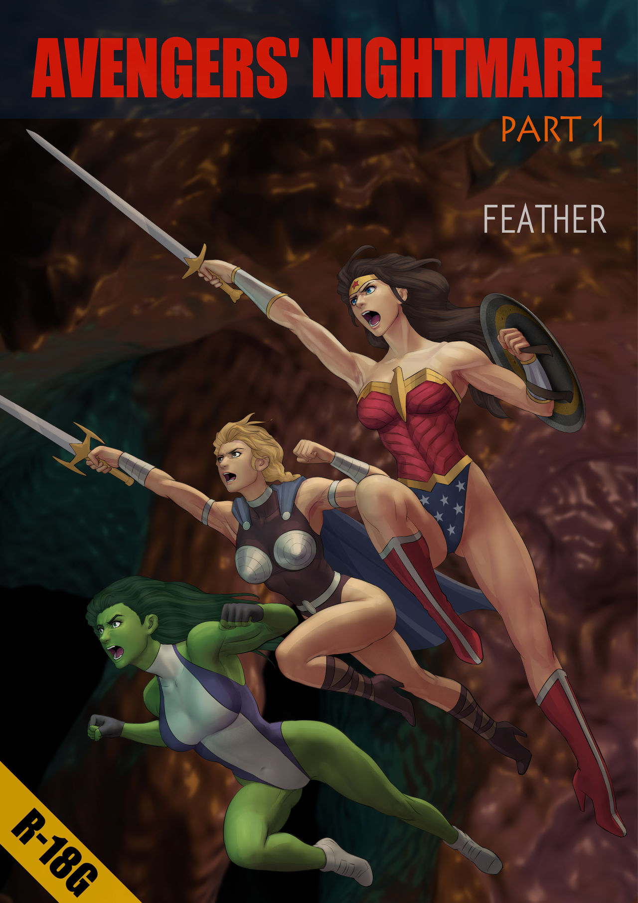 Avengers' Nightmare Part 1 &amp; 2 page 1 full