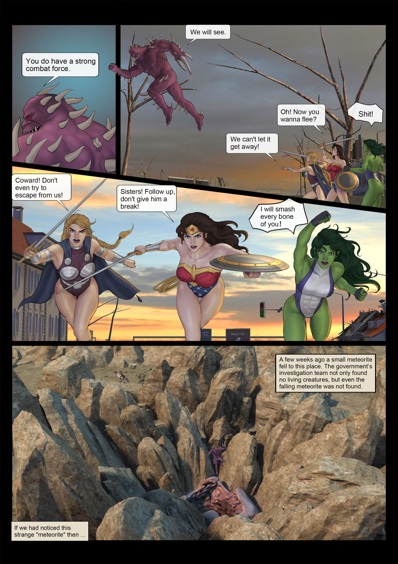 Avengers' Nightmare Part 1 &amp; 2 page 5 full