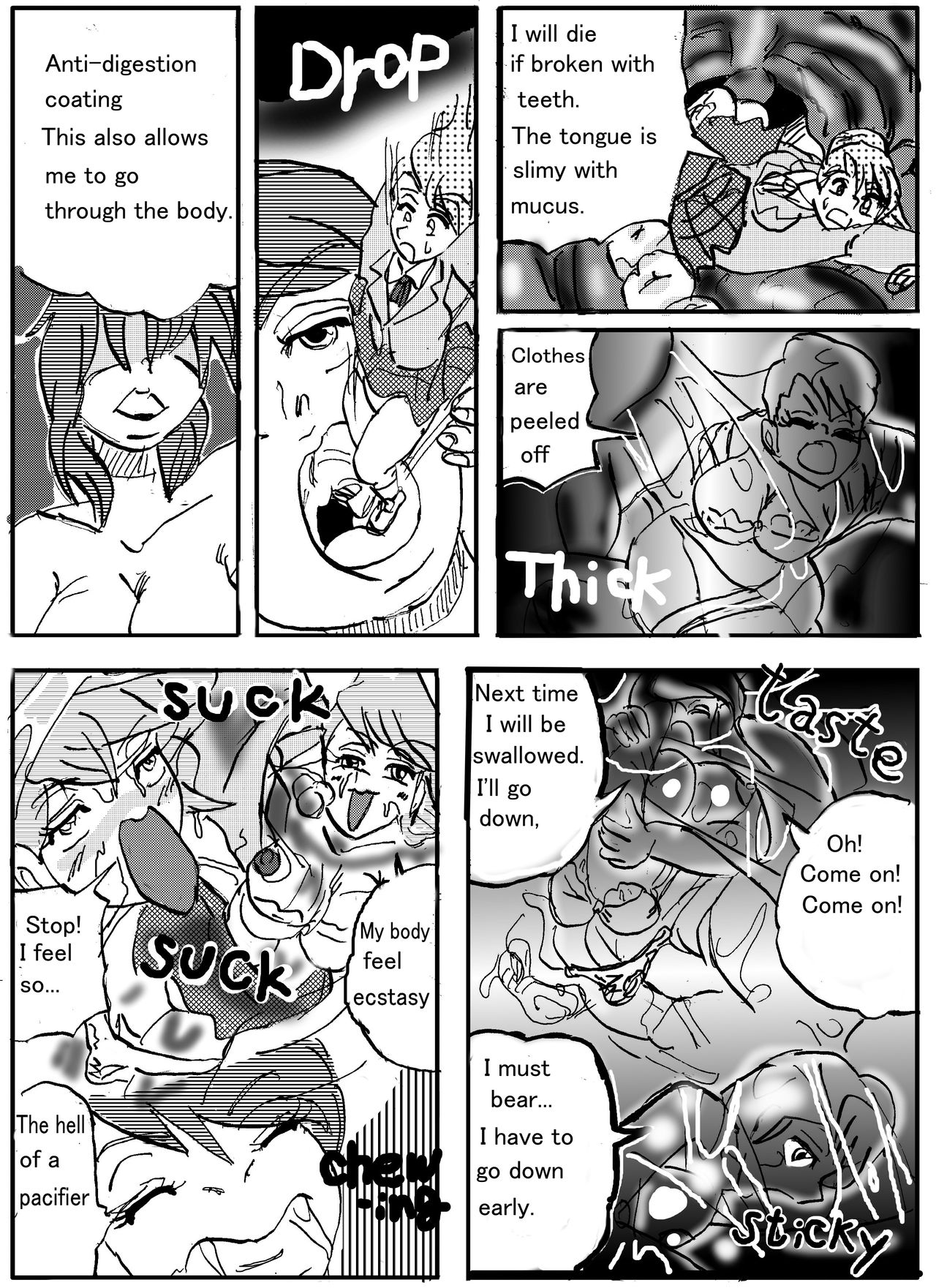 The real vore of the gaintess &amp; Man-sucking leech fear page 3 full