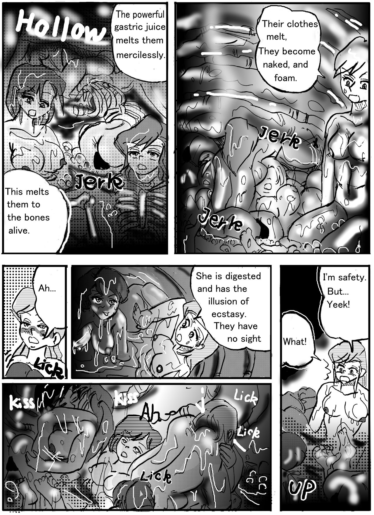 The real vore of the gaintess &amp; Man-sucking leech fear page 5 full