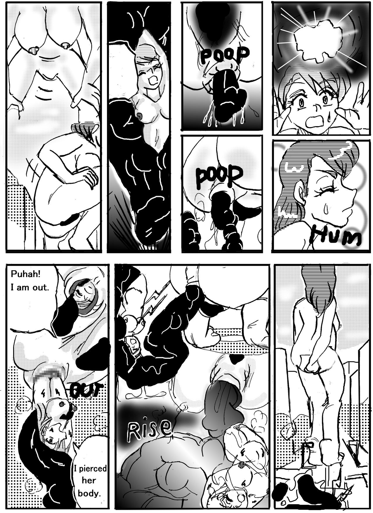 The real vore of the gaintess &amp; Man-sucking leech fear page 8 full