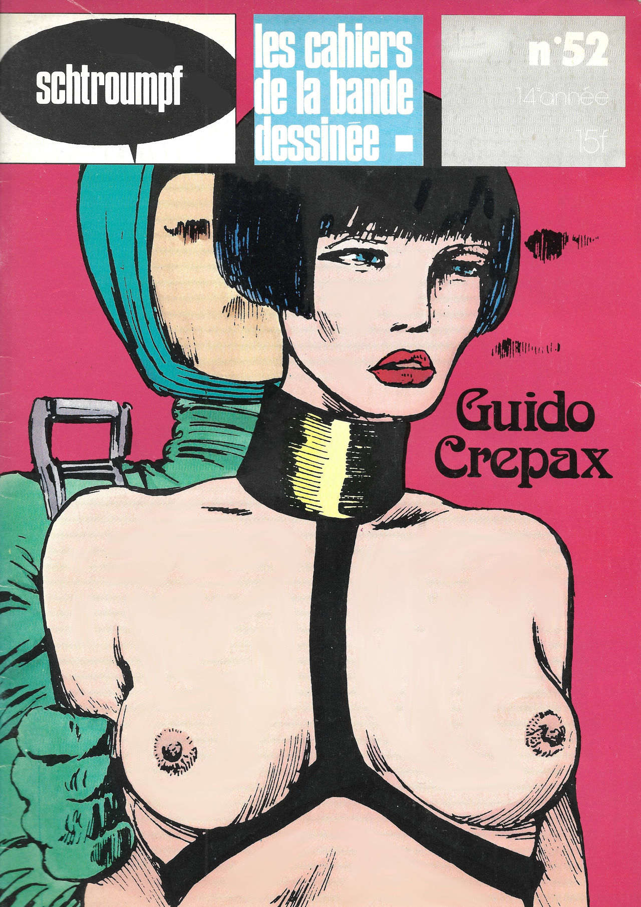 CREPAX - Les cahiers de la bande dessinée n°52 page 1 full