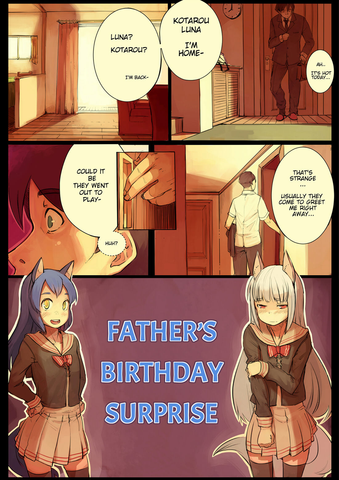 Father's Birthday Surprise page 1 full