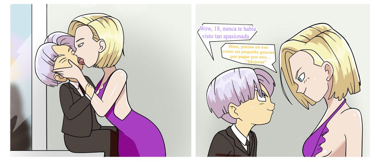 Trunks x Android 18 Parte 2 page 3 full