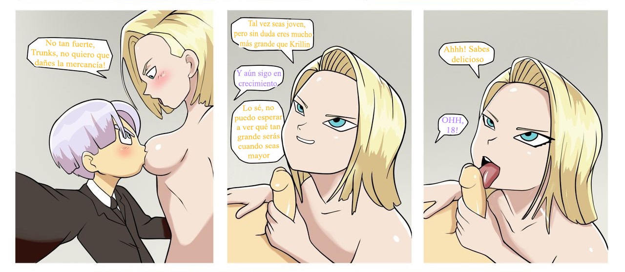 Trunks x Android 18 Parte 2 page 5 full