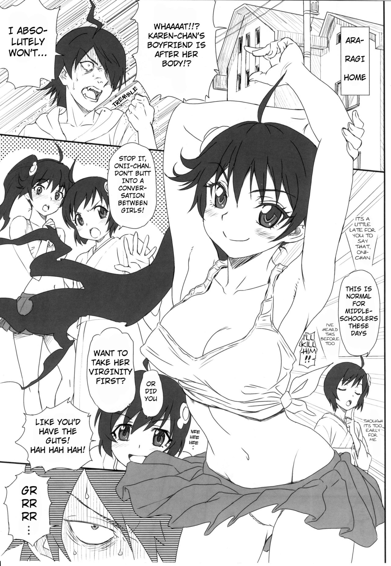 Karen-chan no Hajimete Yurusan! | You Won't Take Karen-chan's First Time! page 3 full