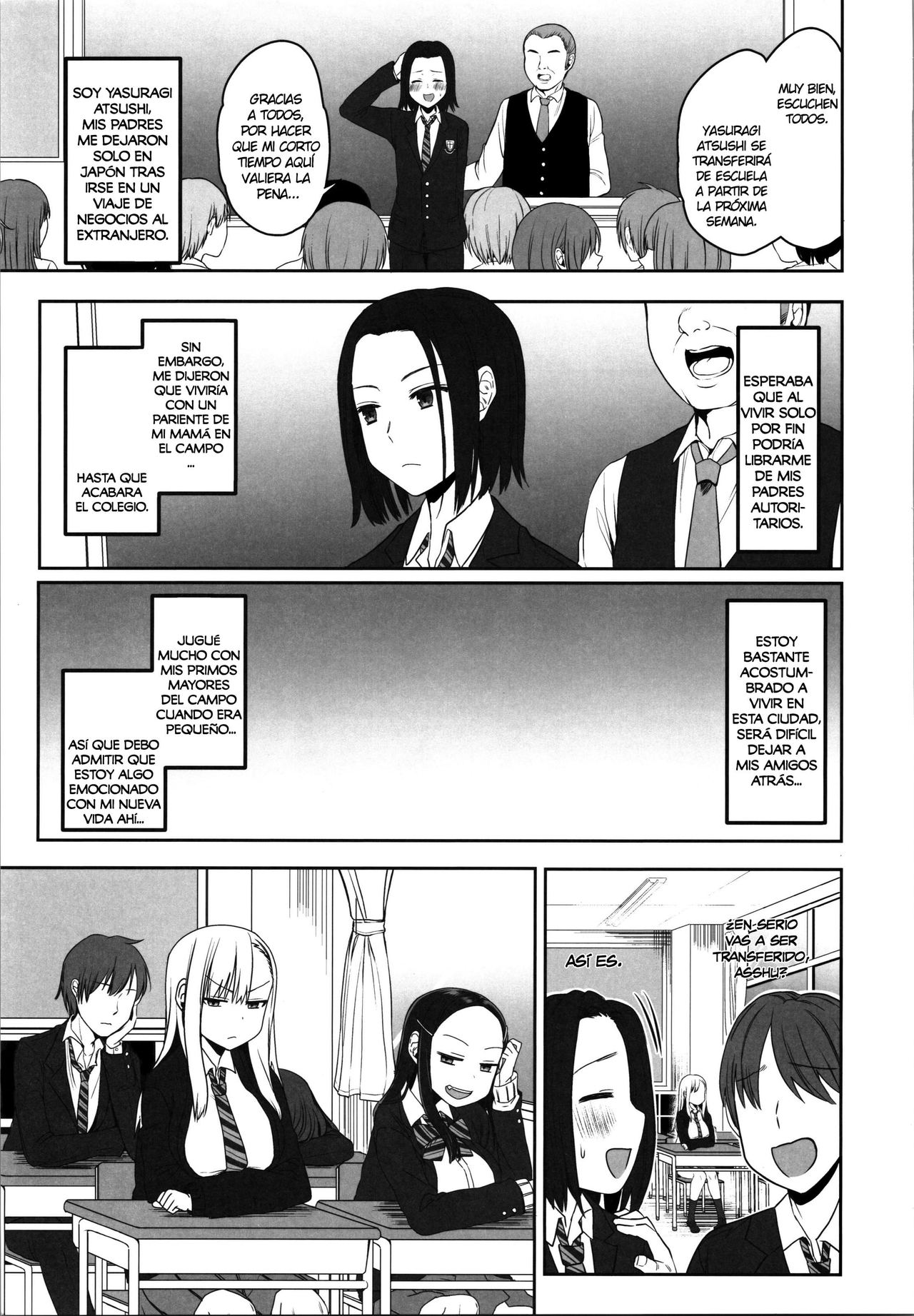 Yasuragi-kun no Harem Monogatari Prologue page 2 full