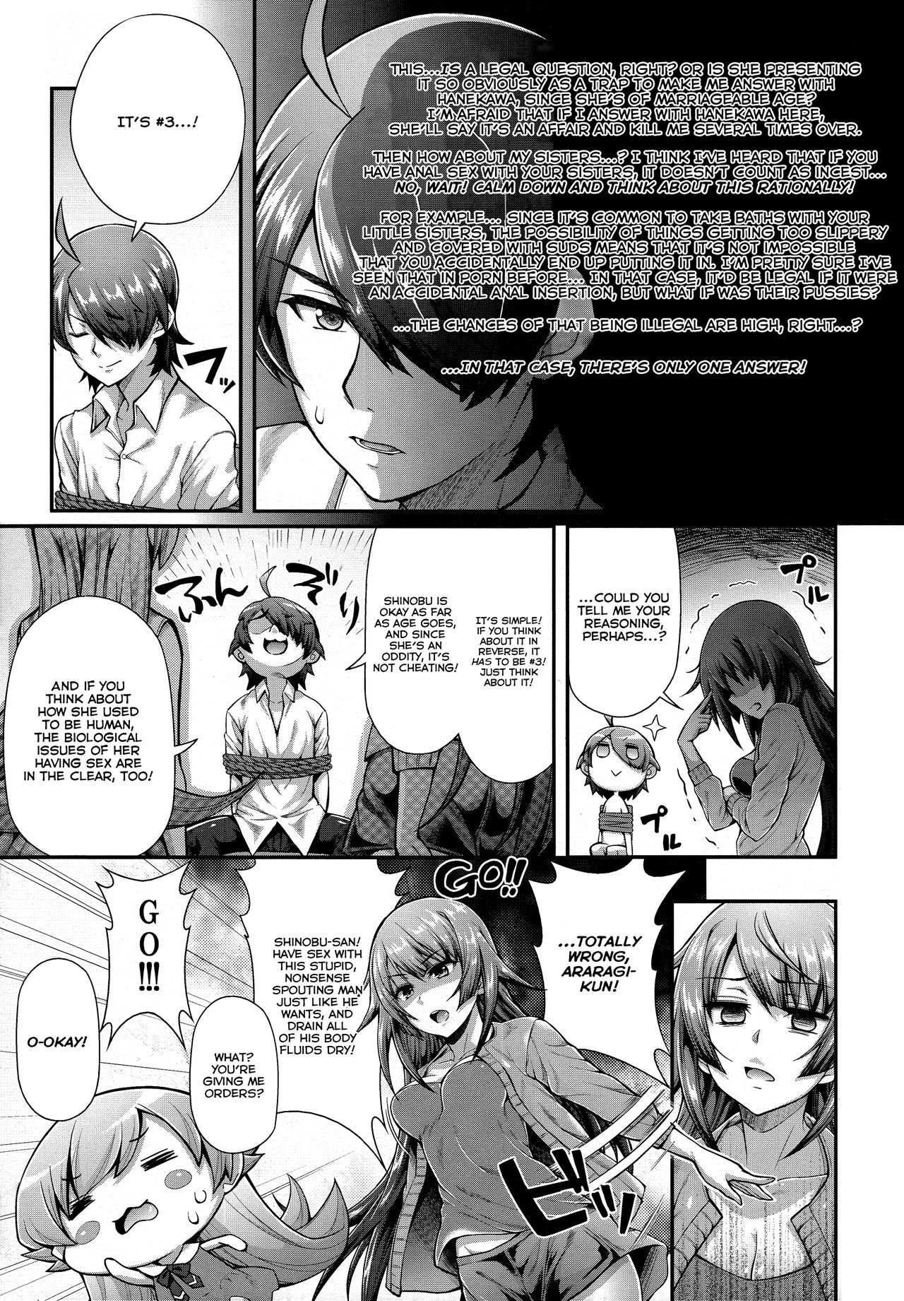 Pachimonogatari Part 12: Koyomi Reform page 9 full